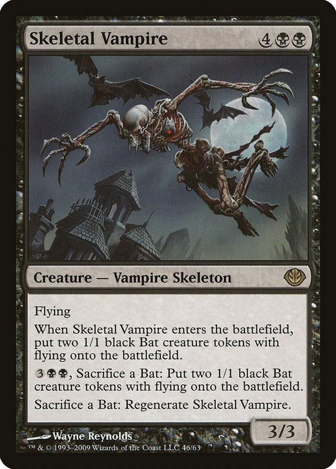 Image for Skeletal Vampire (46) [Garruk vs. Liliana] - Magic: The Gathering