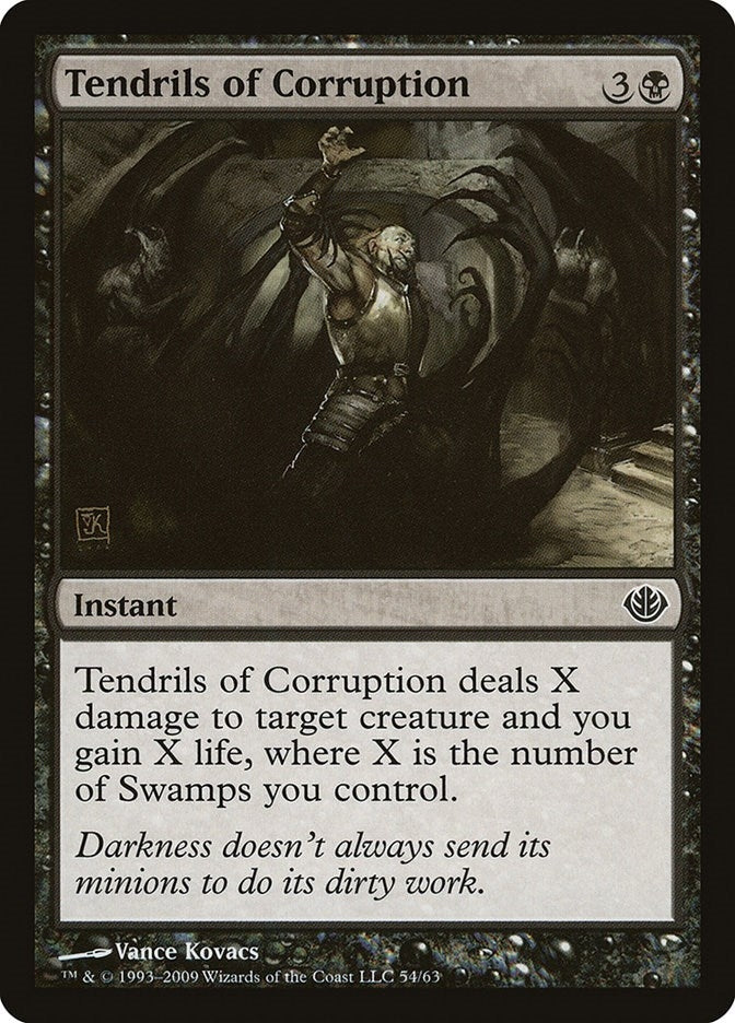 Image for Tendrils of Corruption (54) [Garruk vs. Liliana] - Magic: The Gathering