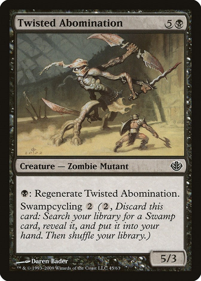 Image for Twisted Abomination (45) [Garruk vs. Liliana] - Magic: The Gathering