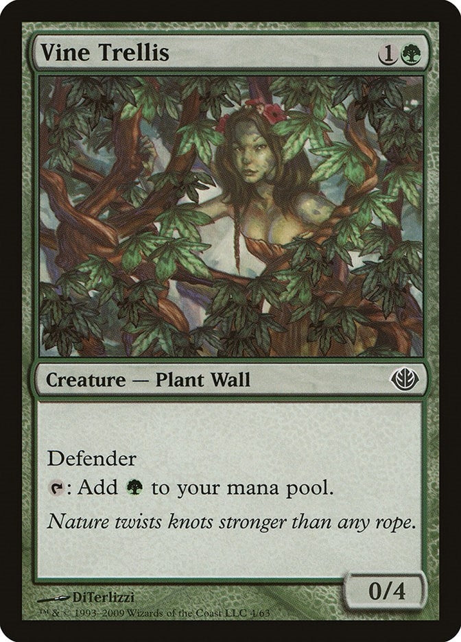 Image for Vine Trellis (4) [Garruk vs. Liliana] - Magic: The Gathering