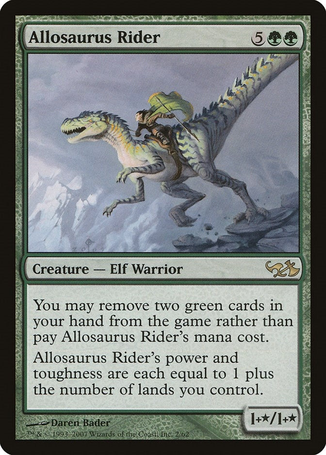 Image for Allosaurus Rider (2) [Elves vs. Goblins] - Magic: The Gathering