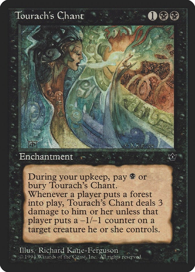 Image for Tourach's Chant [Fallen Empires] - Magic: The Gathering