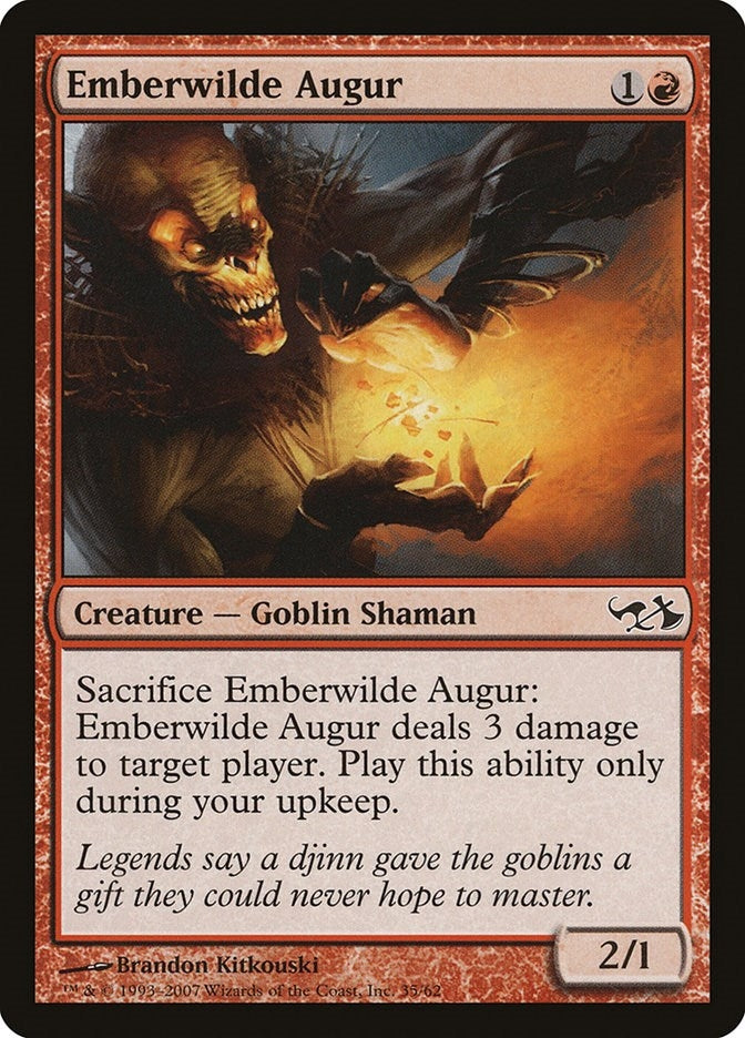 Image for Emberwilde Augur (35) [Elves vs. Goblins] - Magic: The Gathering