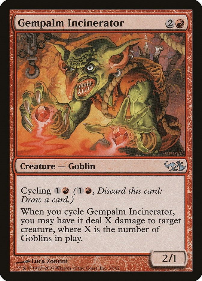 Image for Gempalm Incinerator (37) [Elves vs. Goblins] - Magic: The Gathering