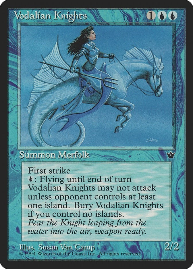 Image for Vodalian Knights [Fallen Empires] - Magic: The Gathering