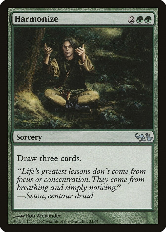 Image for Harmonize (22) [Elves vs. Goblins] - Magic: The Gathering