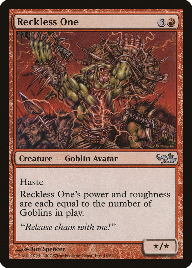 Image for Reckless One (48) [Elves vs. Goblins] - Magic: The Gathering