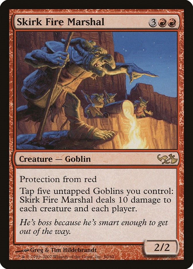Image for Skirk Fire Marshal (50) [Elves vs. Goblins] - Magic: The Gathering