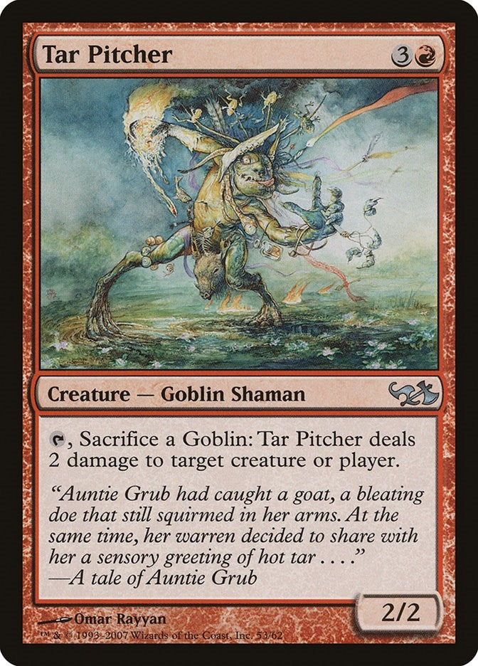 Image for Tar Pitcher (53) [Elves vs. Goblins] - Magic: The Gathering