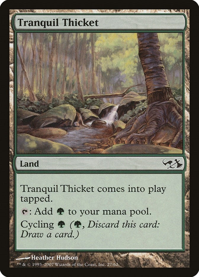 Image for Tranquil Thicket (27) [Elves vs. Goblins] - Magic: The Gathering