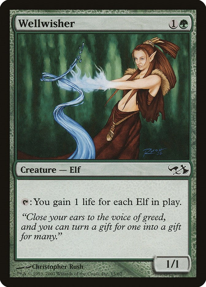 Image for Wellwisher (15) [Elves vs. Goblins] - Magic: The Gathering