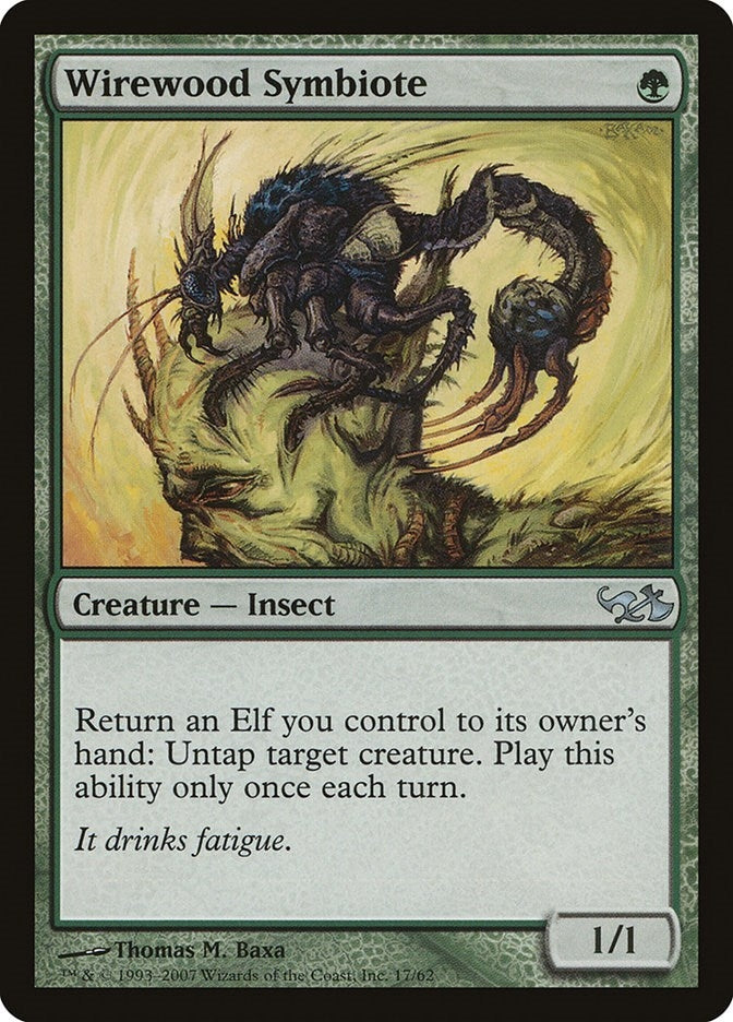 Image for Wirewood Symbiote (17) [Elves vs. Goblins] - Magic: The Gathering