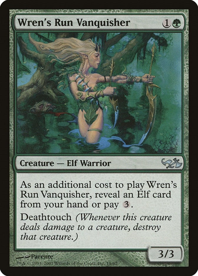 Image for Wren's Run Vanquisher (19) [Elves vs. Goblins] - Magic: The Gathering