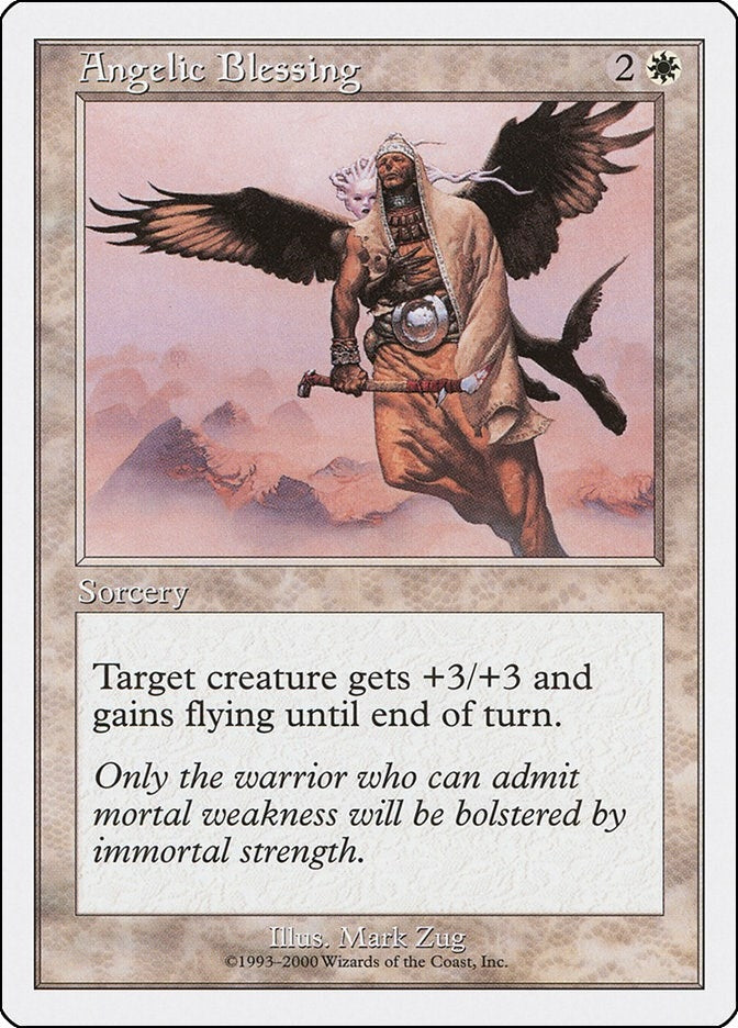 Image for Angelic Blessing [Starter 2000] - Magic: The Gathering
