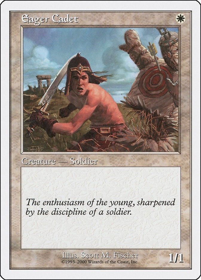 Image for Eager Cadet [Starter 2000] - Magic: The Gathering
