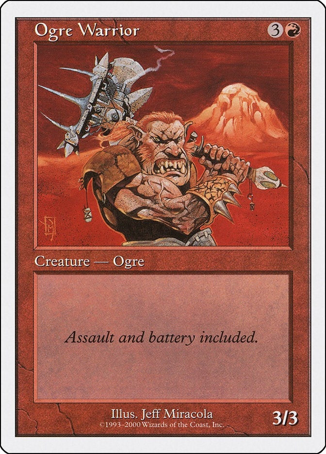 Image for Ogre Warrior [Starter 2000] - Magic: The Gathering