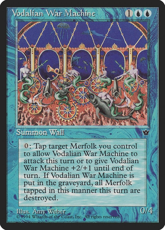 Image for Vodalian War Machine [Fallen Empires] - Magic: The Gathering