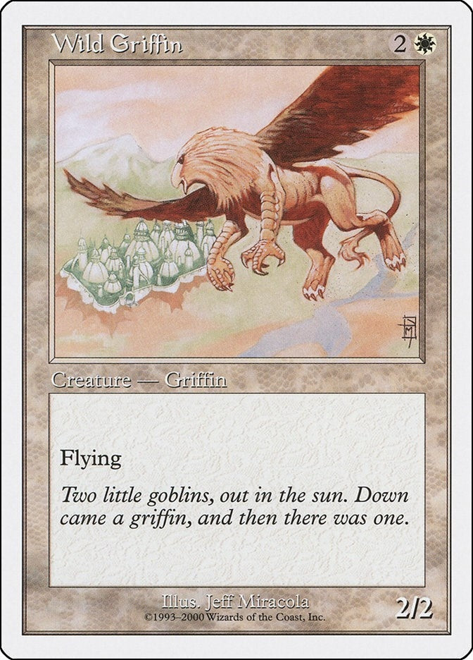 Image for Wild Griffin [Starter 2000] - Magic: The Gathering