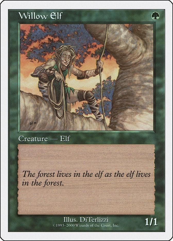 Image for Willow Elf [Starter 2000] - Magic: The Gathering