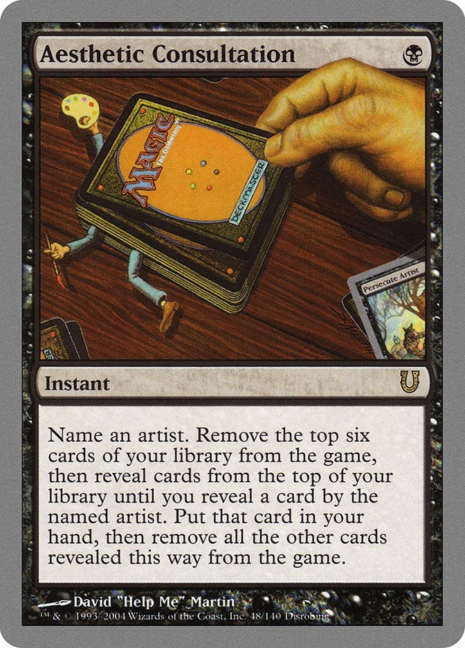 Image for Aesthetic Consultation (48) [Unhinged] - Magic: The Gathering