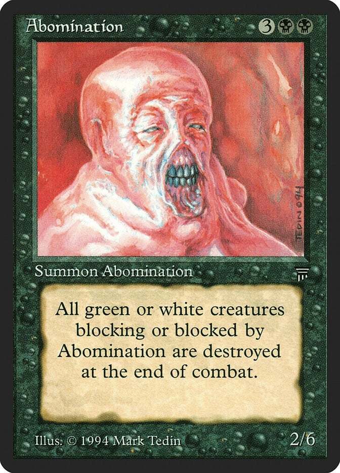Image for Abomination [Legends] - Magic: The Gathering