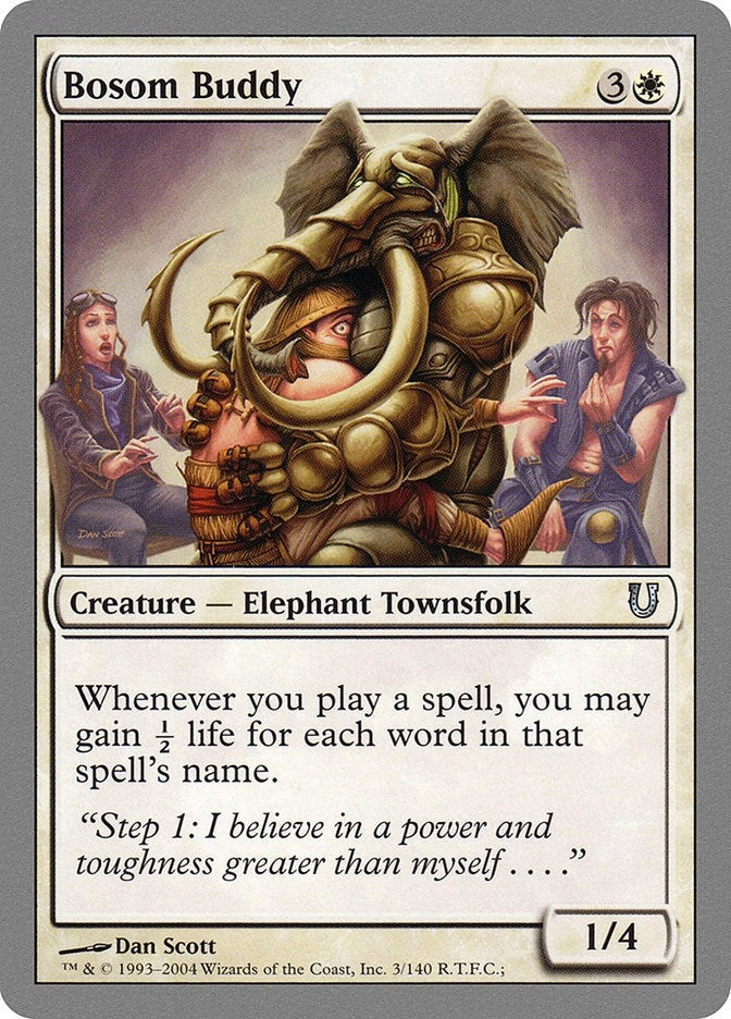 Image for Bosom Buddy (3) [Unhinged] - Magic: The Gathering