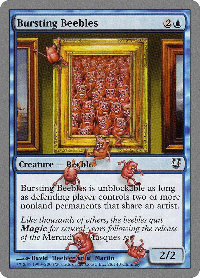 Image for Bursting Beebles (28) [Unhinged] - Magic: The Gathering