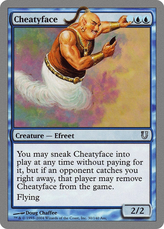 Image for Cheatyface (30) [Unhinged] - Magic: The Gathering