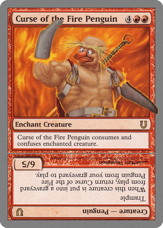 Image for Curse of the Fire Penguin (73) [Unhinged] - Magic: The Gathering