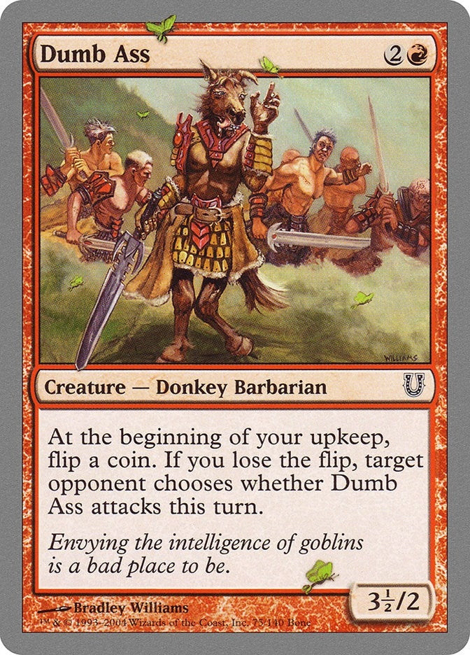 Image for Dumb Ass (75) [Unhinged] - Magic: The Gathering
