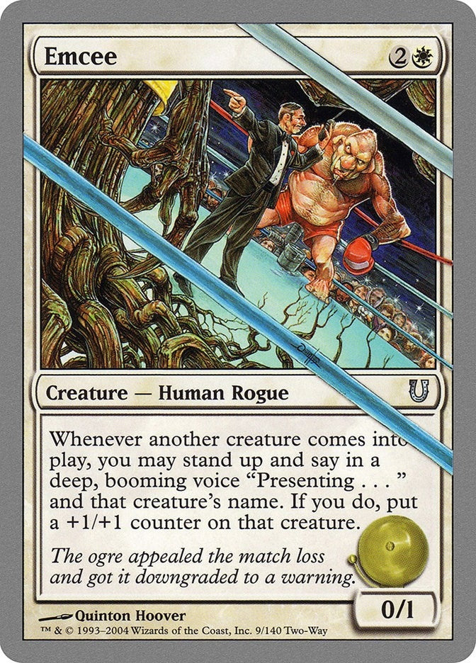 Image for Emcee (9) [Unhinged] - Magic: The Gathering