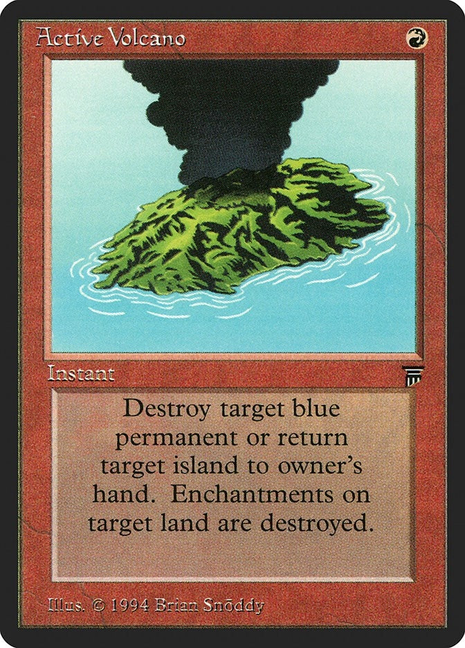 Image for Active Volcano [Legends] - Magic: The Gathering