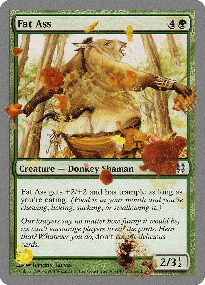 Image for Fat Ass (95) [Unhinged] - Magic: The Gathering