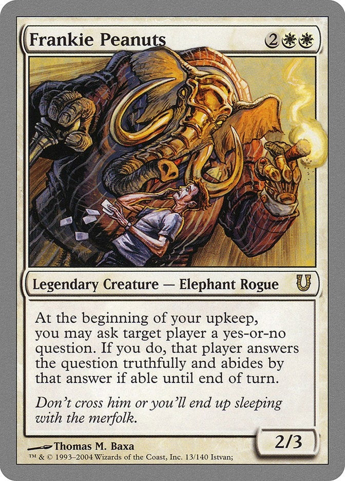 Image for Frankie Peanuts (13) [Unhinged] - Magic: The Gathering