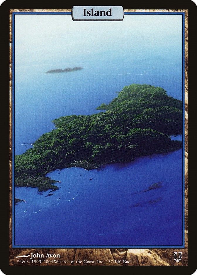 Image for Island - Full Art (137) [Unhinged] - Magic: The Gathering