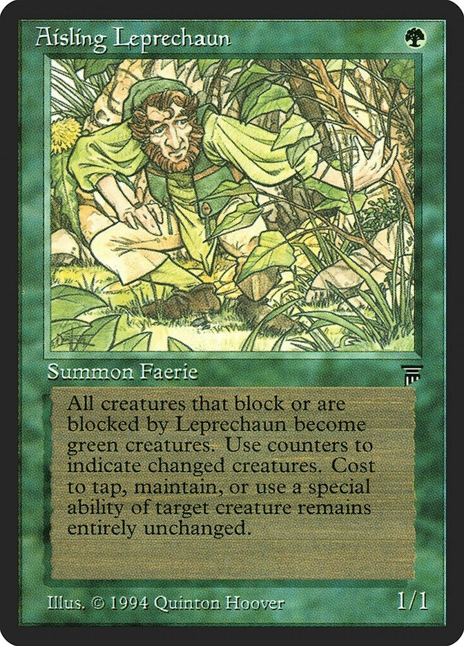Image for Aisling Leprechaun [Legends] - Magic: The Gathering