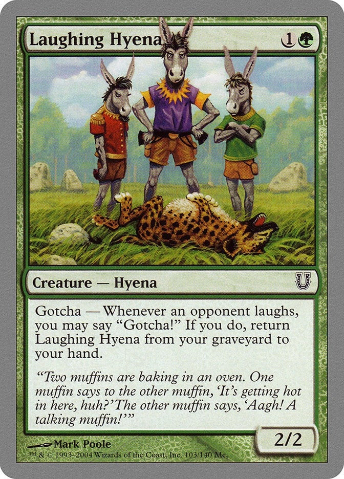 Image for Laughing Hyena (103) [Unhinged] - Magic: The Gathering