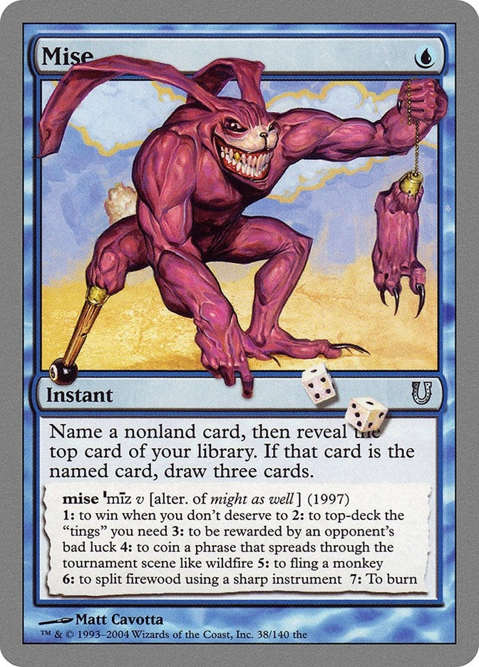 Image for Mise (38) [Unhinged] - Magic: The Gathering