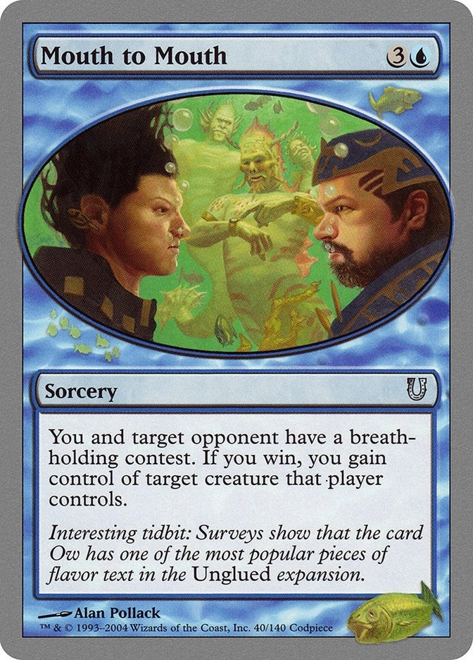 Image for Mouth to Mouth (40) [Unhinged] - Magic: The Gathering