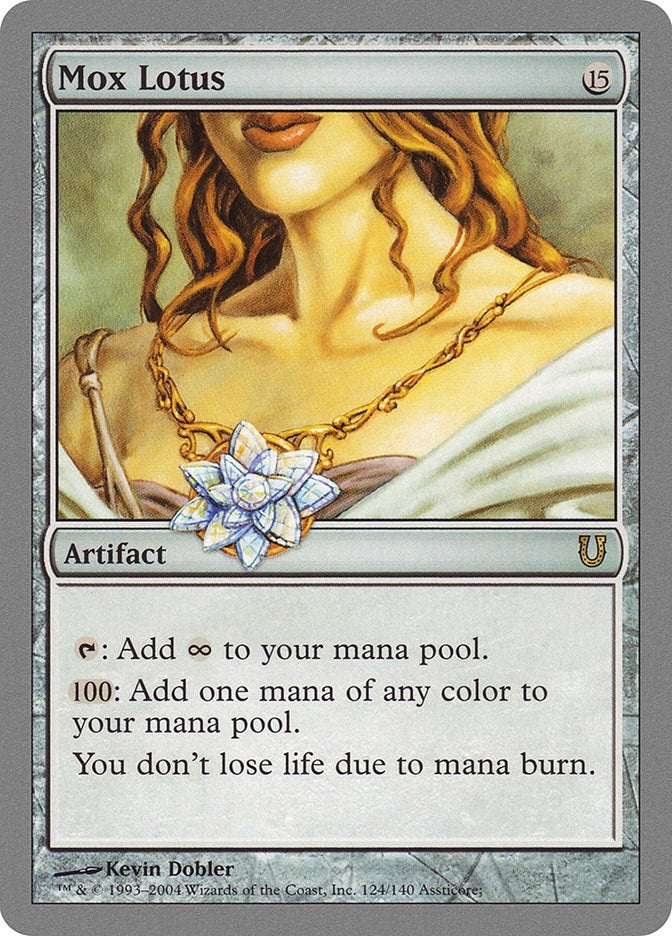 Image for Mox Lotus (124) [Unhinged] - Magic: The Gathering