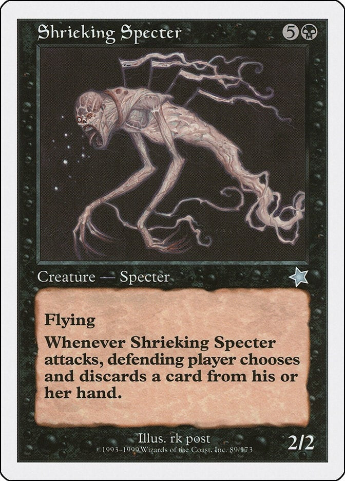 Image for Shrieking Specter (89) [Starter 1999] - Magic: The Gathering