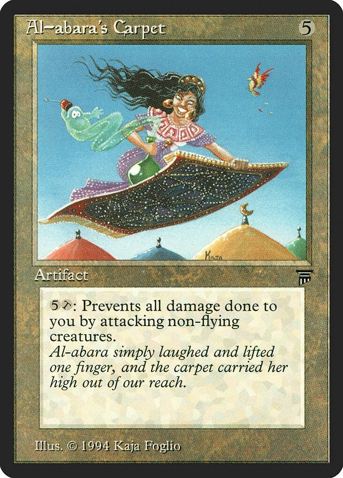 Image for Al-abara's Carpet [Legends] - Magic: The Gathering