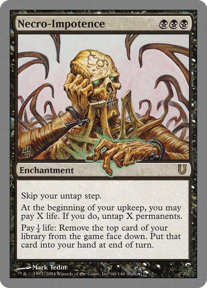 Image for Necro-Impotence (60) [Unhinged] - Magic: The Gathering