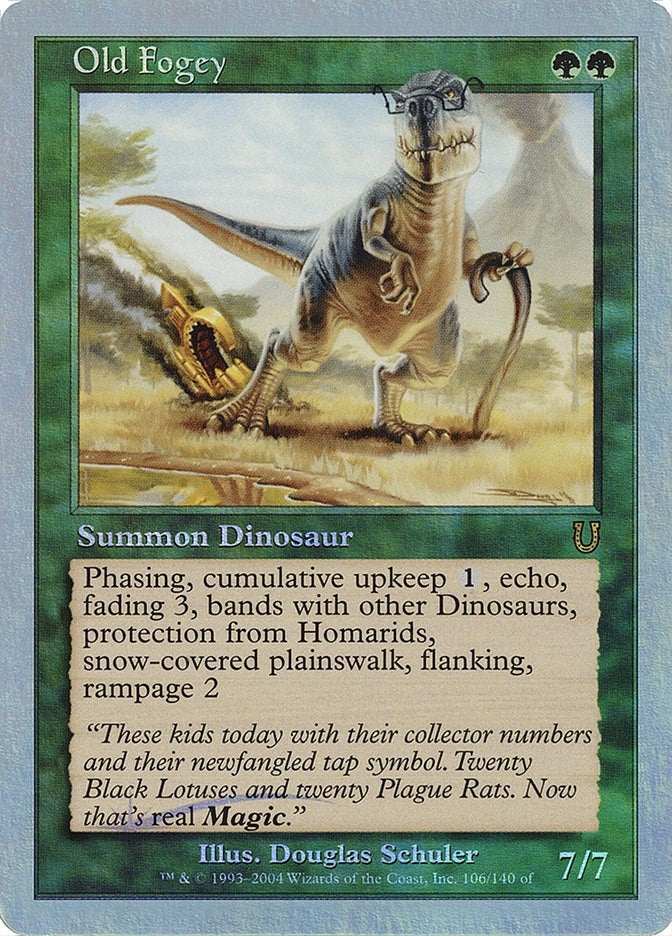 Image for Old Fogey (106) [Unhinged] - Magic: The Gathering