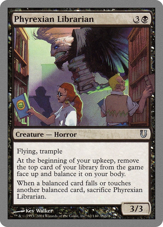 Image for Phyrexian Librarian (62) [Unhinged] - Magic: The Gathering