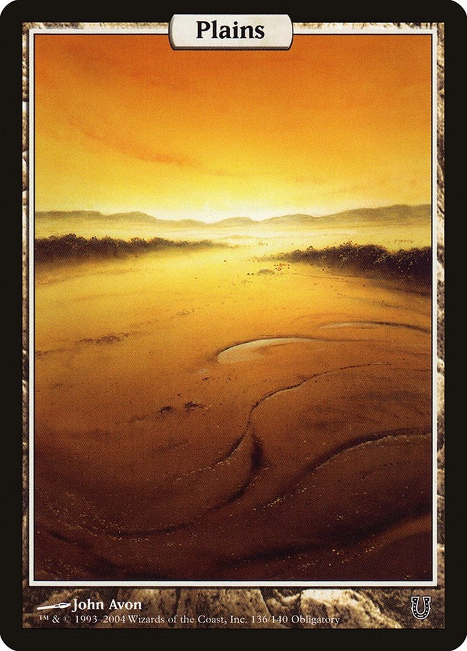 Image for Plains - Full Art (136) [Unhinged] - Magic: The Gathering