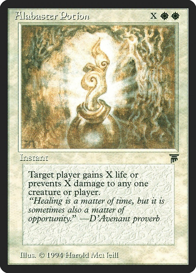 Image for Alabaster Potion [Legends] - Magic: The Gathering
