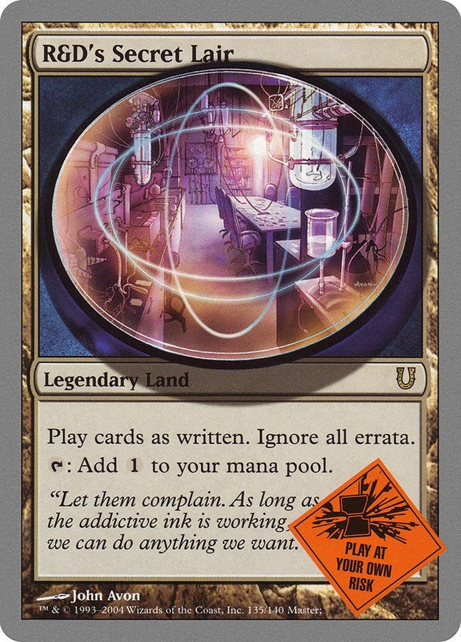 Image for R&D's Secret Lair (135) [Unhinged] - Magic: The Gathering