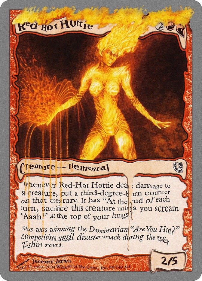 Image for Red-Hot Hottie (86) [Unhinged] - Magic: The Gathering