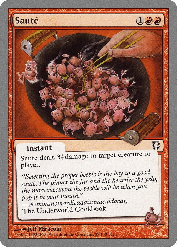Image for Saute (88) [Unhinged] - Magic: The Gathering